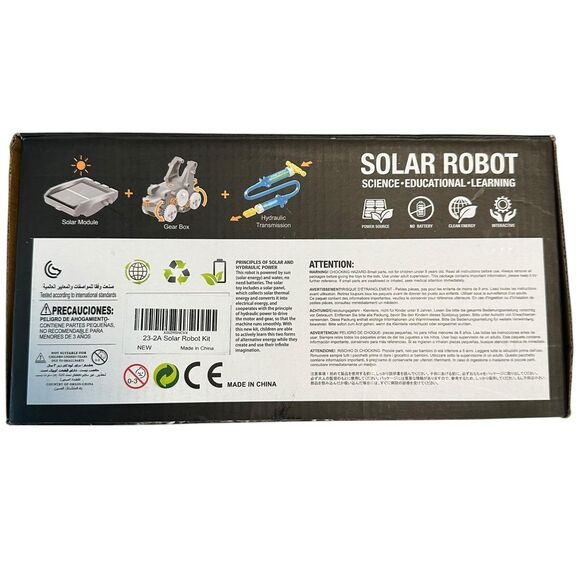 Hot Bee STEM Build Your Own Solar Robot Kits New - Picture 5 of 8